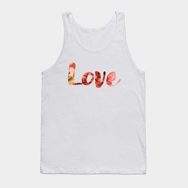 Love Tank Top by JillyBeanDesign